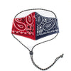 *PRE SALE* (estimated arrival May 20th) Cotton Face Mask with Adjustable Strap - Bandana Print - November 19 Market