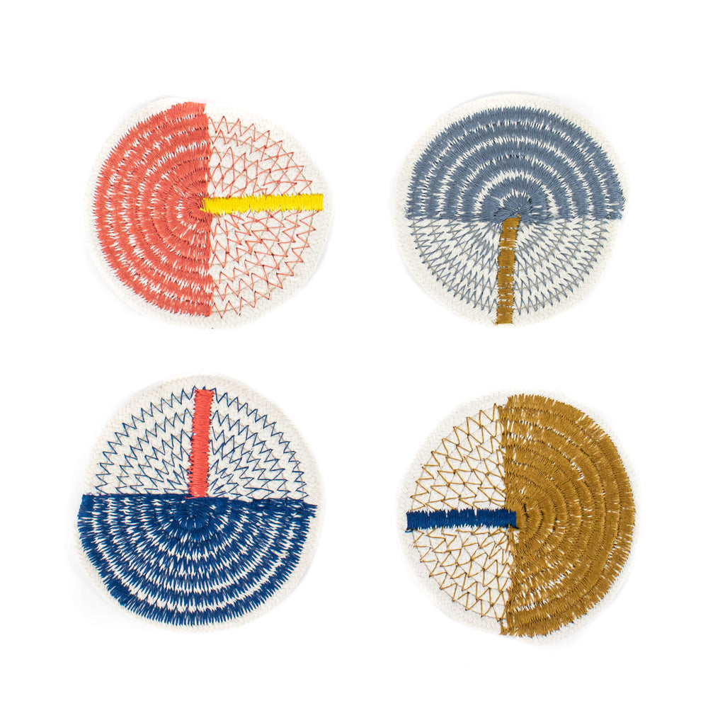 Cotton Stitched Rope Coasters