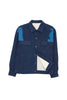 Eleven Eleven - Gleam Kantha Patchwork Button Down Jacket - Indigo