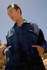 Eleven Eleven - Gleam Kantha Patchwork Button Down Jacket - Indigo