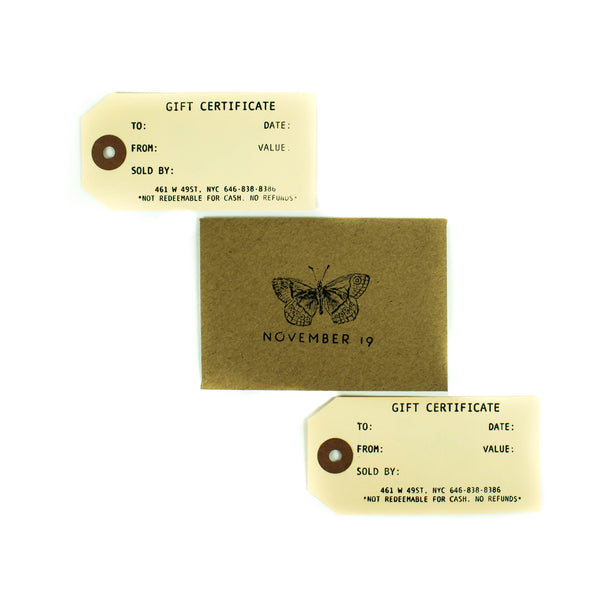 Gift Certificate - November 19 Market