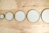 Hasami Plate Gloss Gray - November 19 Market