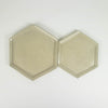 Honeycomb Plate - Off White
