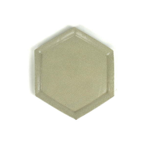 Honeycomb Plate - Off White