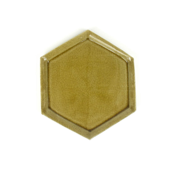 Honeycomb Plate - Tan