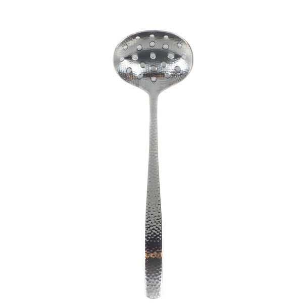 Japanese Hammered Stainless Steel Strainer Ladle