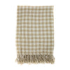 Linen Scarf - Natural Check