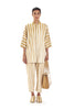 Eleven Eleven - Macca Stripe Shirt - Yellow