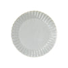 Barbarie Round Plate - White