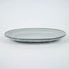 Marumitsu - Oval Mariniere Plate - White