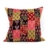 Mr. Chung - Floral Patch Work Pillow - Reds - November 19 Market