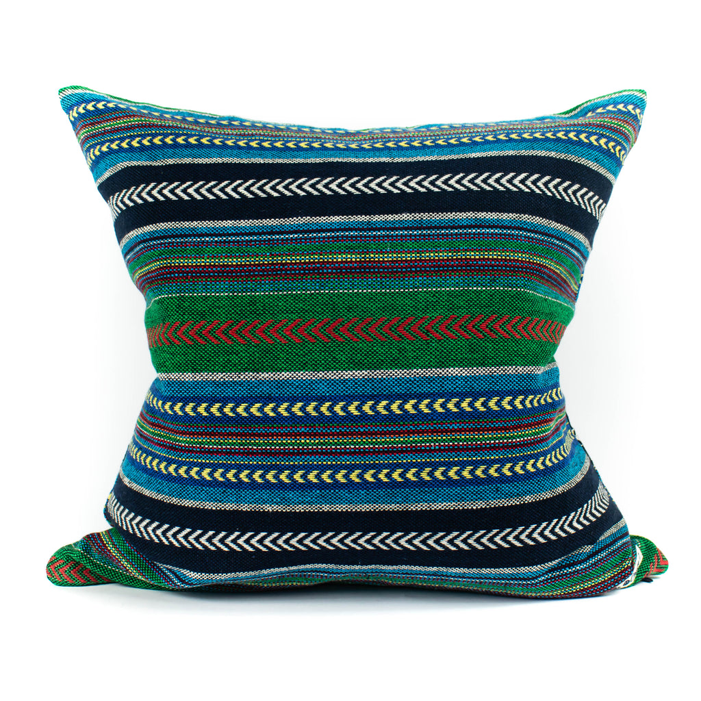 Mr. Chung - Maya Stripe Pillow - Green - November 19 Market