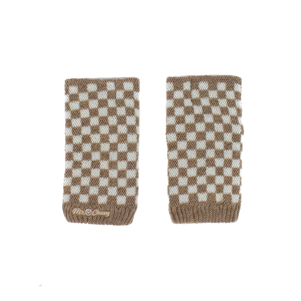 Mr. Chung Checker Hand Warmers - Sand