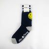 Mr. Chung Happy Socks - Navy With Off White Stripe