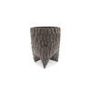 Mud To Life - Piglet Planter - Tree Bark Matte Grey