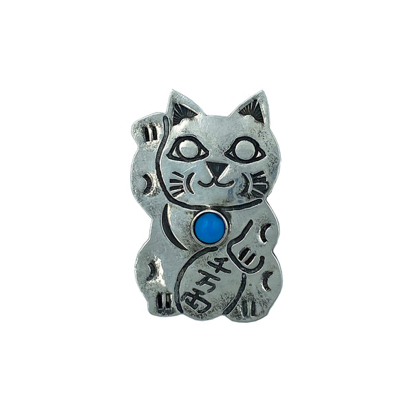 Brooch - Maneki Neko Cat