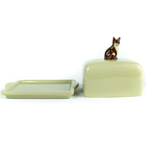 Quail Butter Dish Fox November 19 Shop
