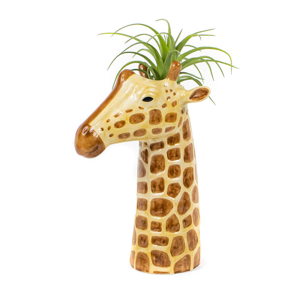 Quail - Giraffe Vase - Large
