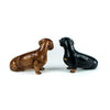 Quail -  Dachshund -Salt and Pepper Shakers - November 19 Market