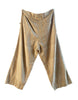 Eleven Eleven - Striped Organic Cotton Trousers - Natural
