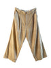Eleven Eleven - Striped Organic Cotton Trousers - Natural
