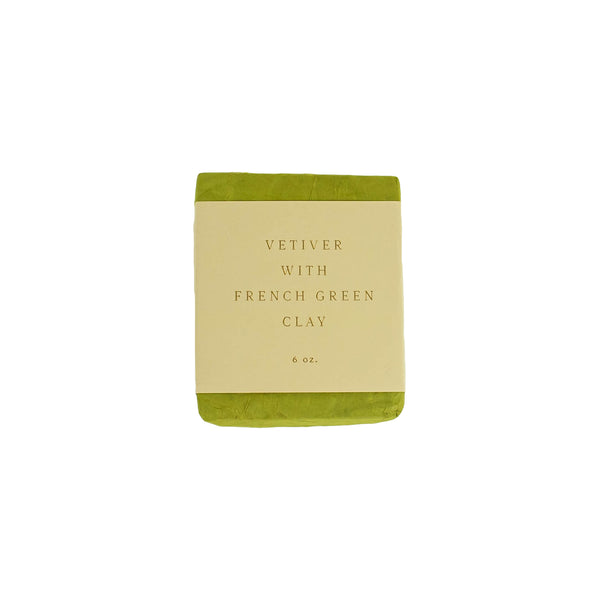 Saipua - Vetiver With French Green Clay Soap - November 19 Market