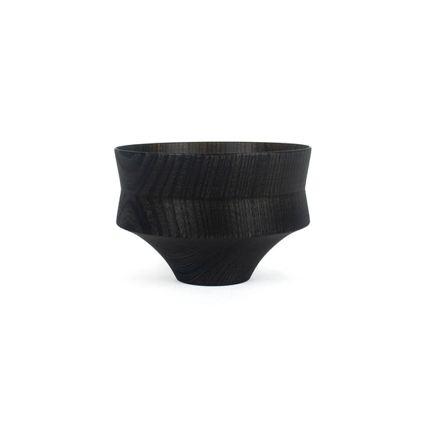 Tsumugi Wooden Bowl - Kine - Black