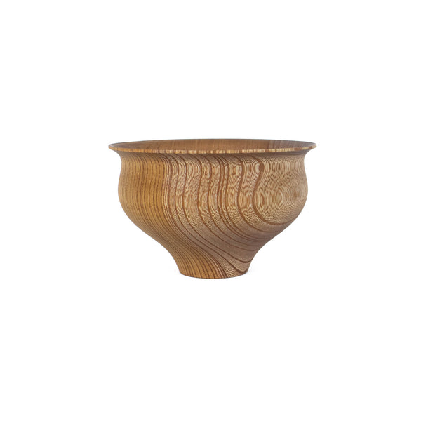 Tsumugi Wooden Bowl - Yuri - Natural