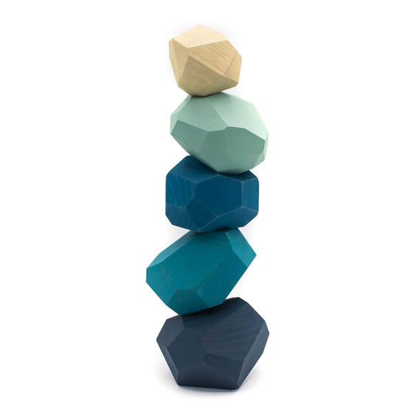 Tumi - isi - Wooden Blocks - Blue Color - November 19 Market