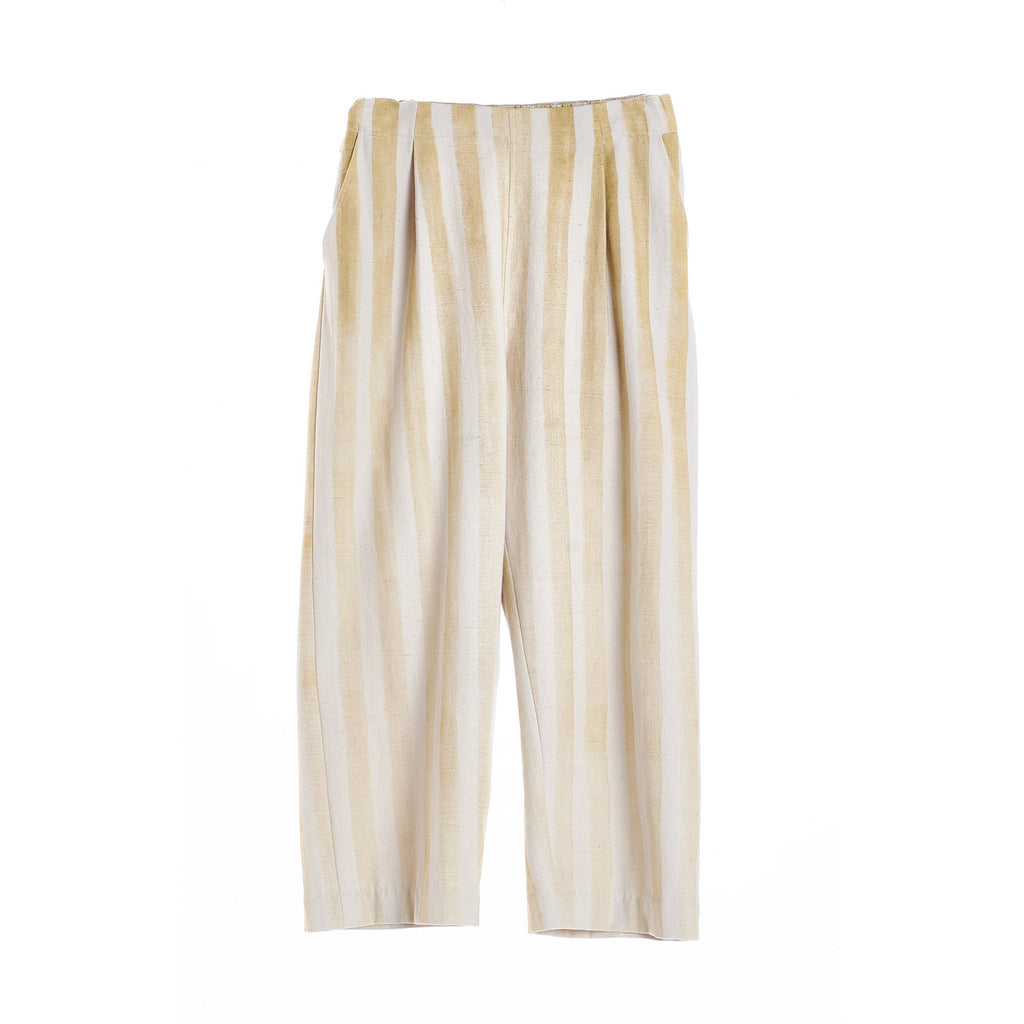 Eleven Eleven - Uride Stripe Pant - Yellow