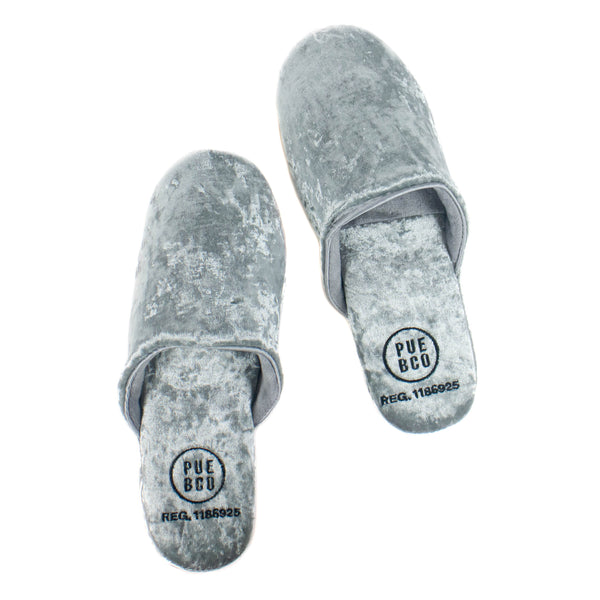 Puebco - Velvet Slipper - Silver