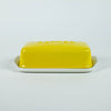 Yellow Rectangle Butter Dish