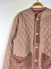 Dr. Collectors Pigment Dye Quilted Jacket - Dusty Pink