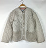 Dr. Collectors Pigment Dye Quilted Jacket  - White Sand