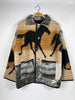 Farewell Frances - Vintage Wool Blanket Jacket - Horse Print