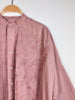 The Falls - Embroidered Cotton Kaftan - Dusty Rose